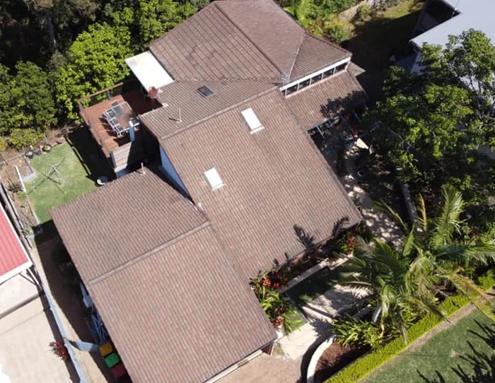 MTEC Roofing Roof Painting Mid North Coast Old Roof in Need of Painting